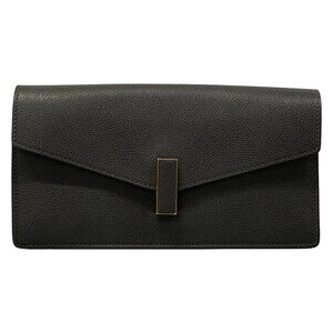 Valextra Iside Pochette Dark Gray #342352V93B